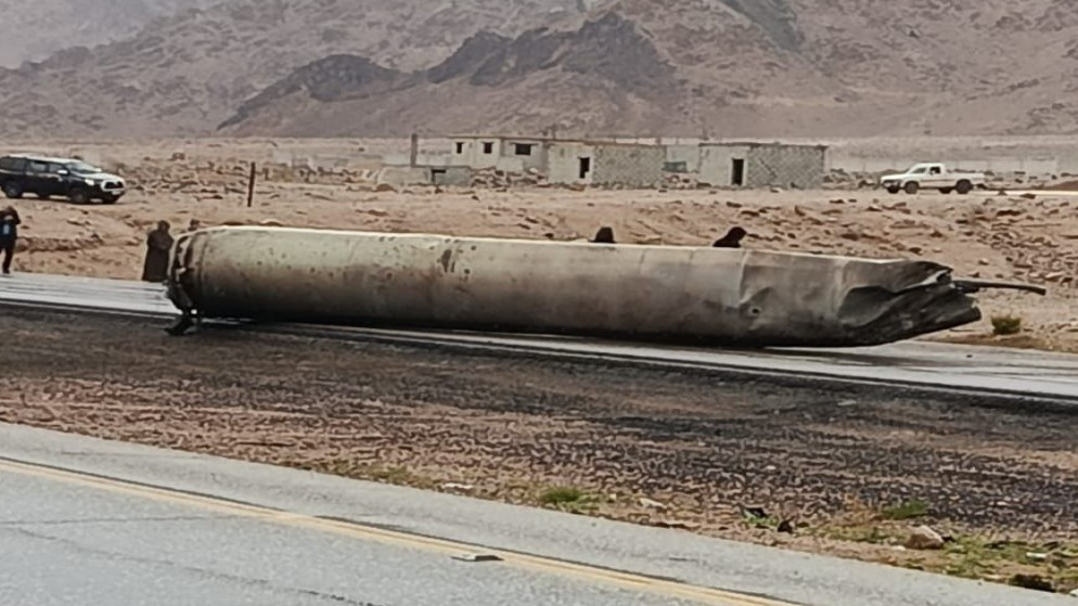 الجيش الاردني يعلن سقوط صواريخ في مناطق خالية عقب هجوم ايراني