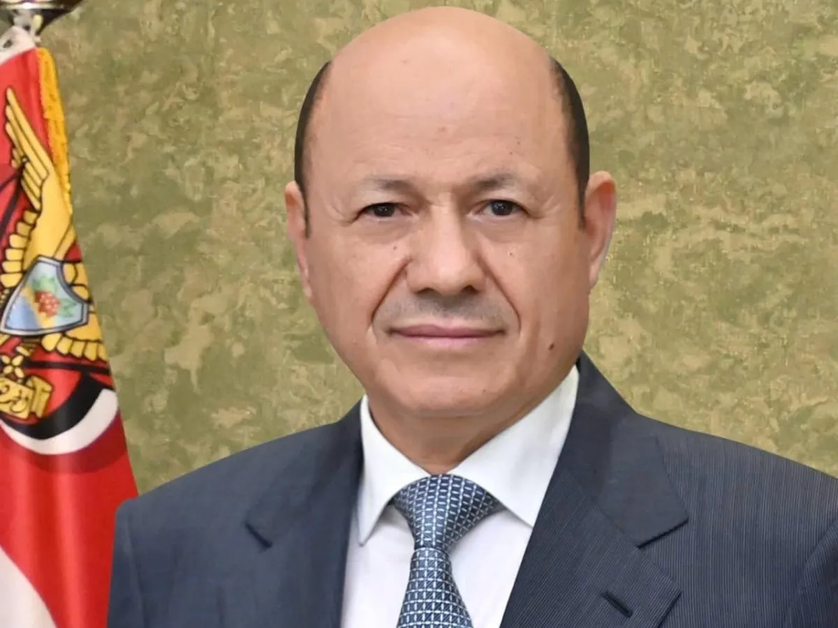 العليمي يؤكد ان استعادة مؤسسات الدولة اليمنية خيار استراتيجي لا رجعة عنه
