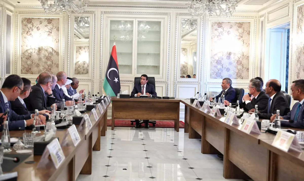 المنفي يضع خارطة طريق لإنهاء المراحل الانتقالية في ليبيا عبر انتخابات وطنية