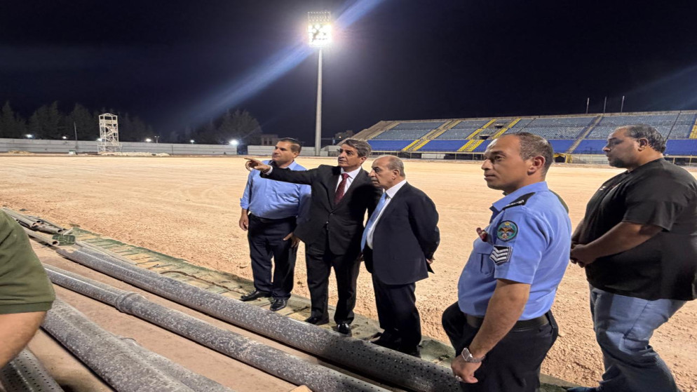 تطوير ستاد الحسن في اربد بكلفة 850 الف دينار لتعزيز البنية التحتية الرياضية