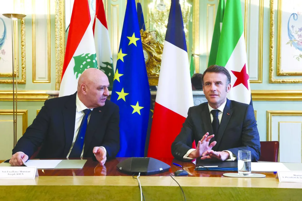 باريس تضع خارطة طريق لدعم الجيش اللبناني وتؤكد حصرية السلاح بيد الدولة