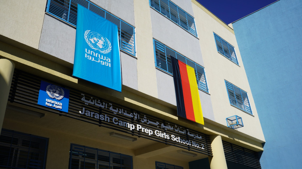 مشاريع المانية جديدة لدعم الاونروا في الاردن لتعزيز الطاقة المستدامة والتعليم