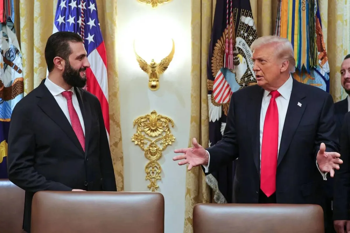 الشرع يواجه ترمب بشان الجولان: لا تملك منح ارض سورية لغير اصحابها