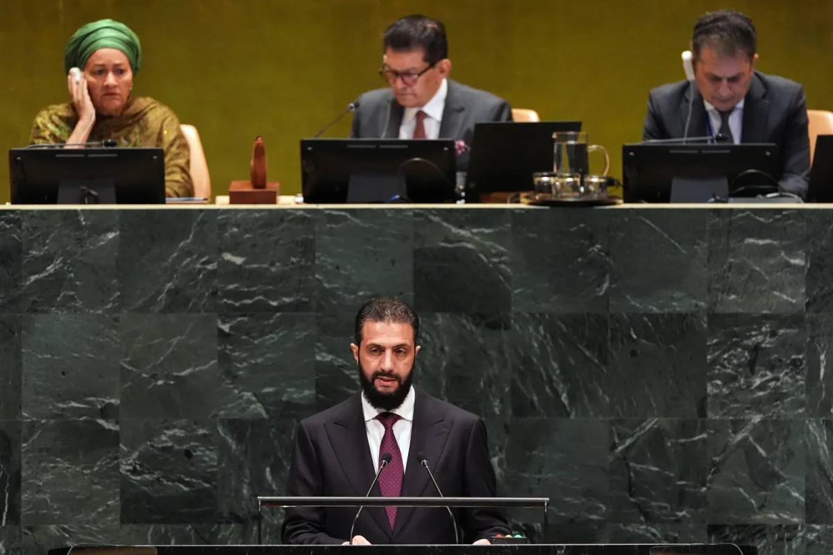 الرئيس السوري احمد الشرع يعلن رسميا نهاية عزلة دمشق الدولية في خطاب الامم المتحدة