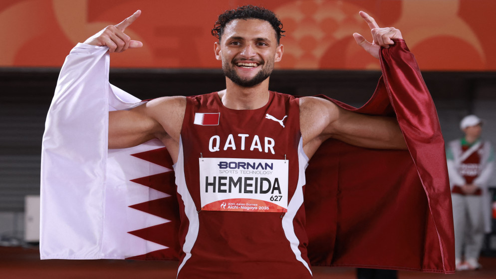 باسم حميدة يقتنص ذهبية 400 متر حواجز في اسياد اليابان