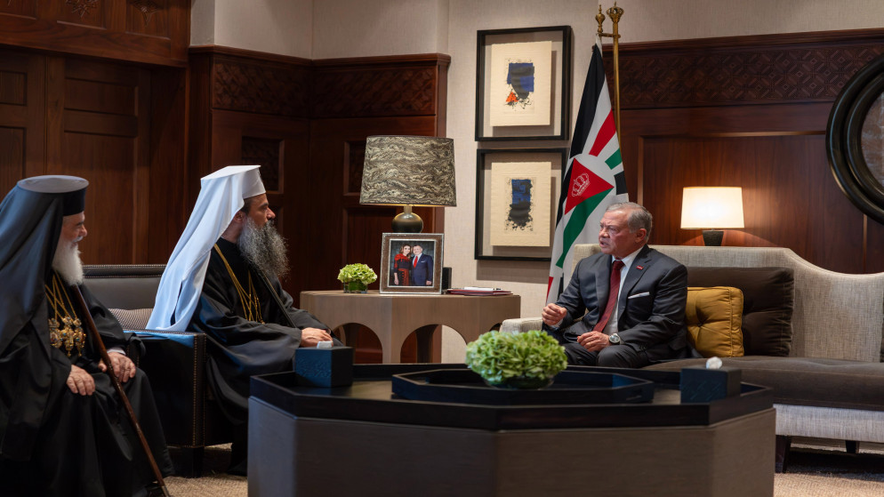 الملك يؤكد التزام الاردن بحماية الوجود المسيحي ودعم المقدسات
