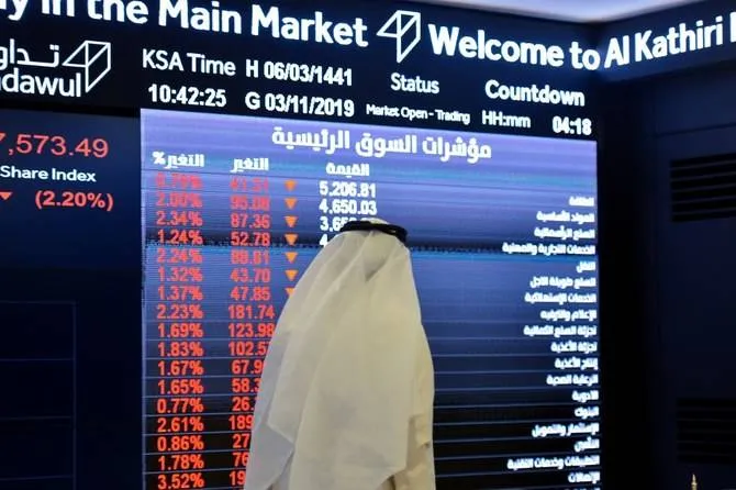 تراجع مؤشر السوق السعودية يلامس ادنى مستوياته في عشرة اشهر