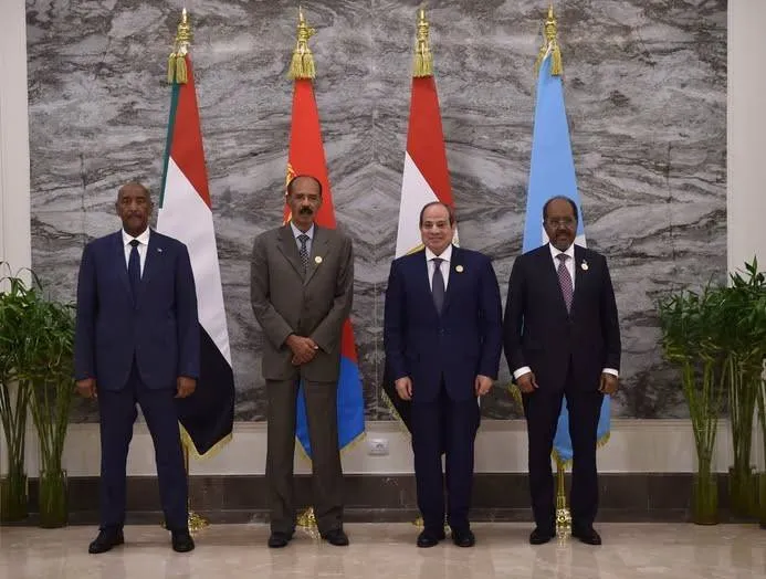 قمة العلمين الرباعية.. تحالف استراتيجي مصري سوداني صومالي اريتري لتعزيز الامن الاقليمي