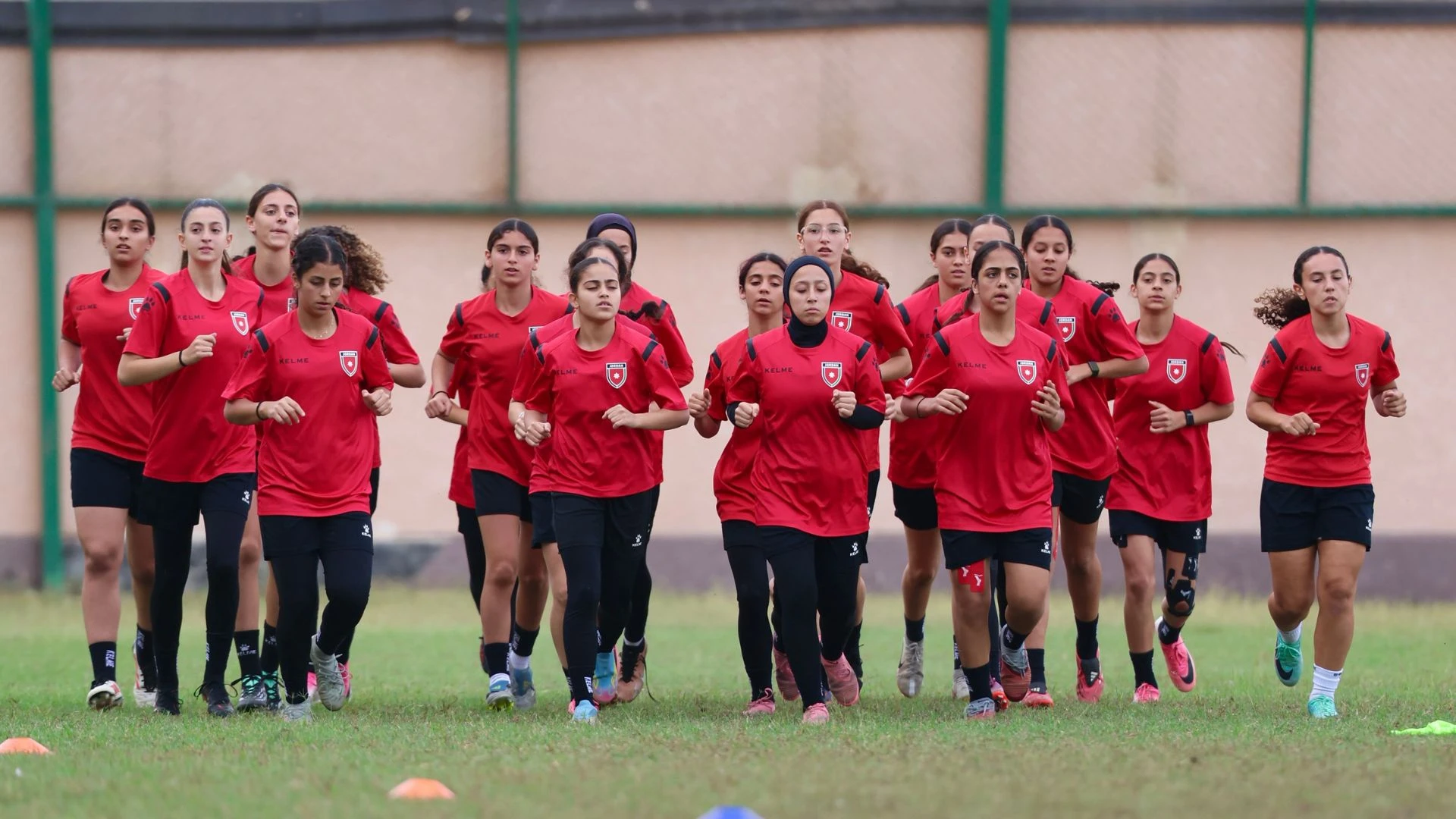 منتخب الناشئات يرفع جاهزيته لمواجهة الامارات في التصفيات الاسيوية