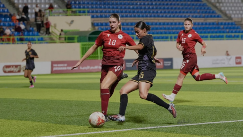 تعثر المنتخب الوطني النسوي امام ارمينيا في تجربة ودية