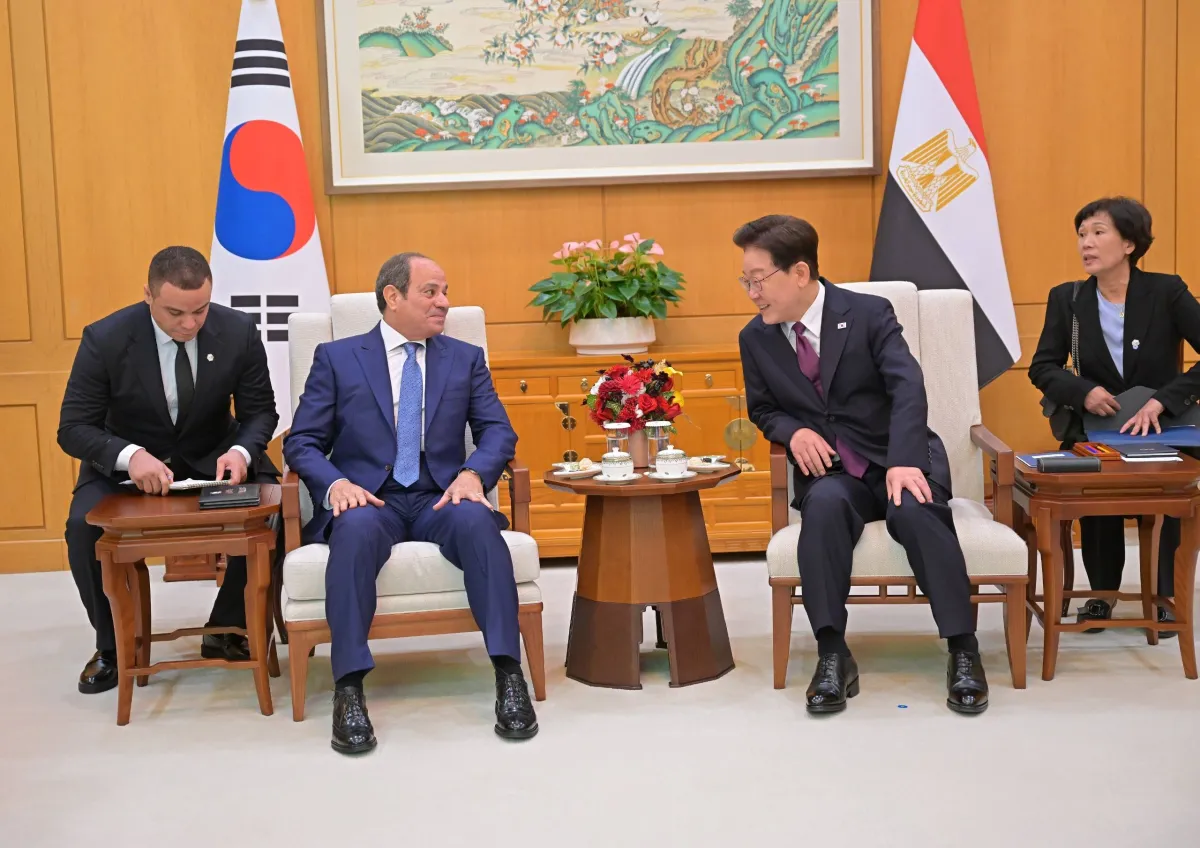 مصر وكوريا الجنوبية ترفعان مستوى التعاون الى الشراكة الاستراتيجية الشاملة