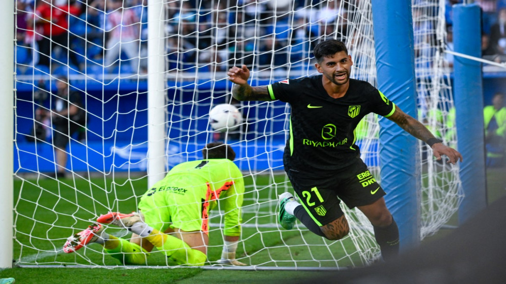 اتلتيكو مدريد يعزز وصافة الدوري الاسباني بانتصار ثمين امام الافيس