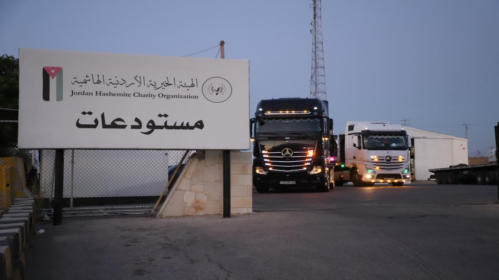 جهود اغاثية اردنية مستمرة لدعم سكان قطاع غزة في ظل التحديات الراهنة