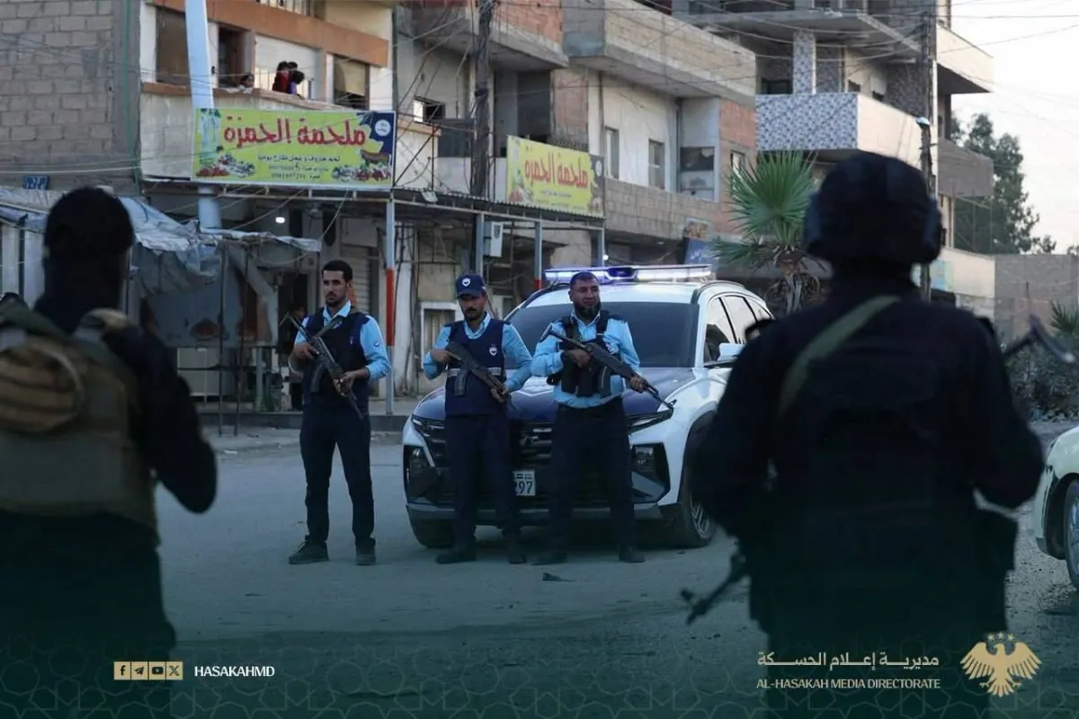 حملة امنية مكثفة في الحسكة لضبط السلاح ومنع اطلاق النار
