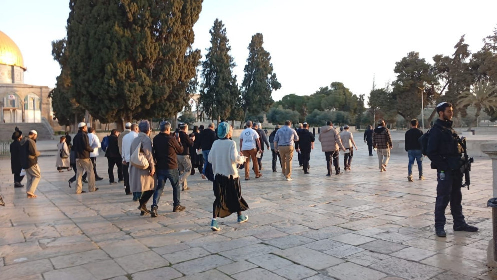 مخاوف من تغيير الوضع القائم في المسجد الاقصى بفعل الاقتحامات المتصاعدة