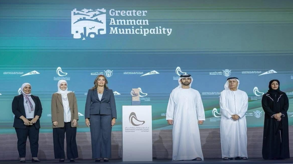 امانة عمان تحصد جائزة النخبة الدولية عن مشروع الباص سريع التردد