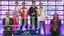 النجار يحرز ذهبية في بطولة العالم للكراتيه