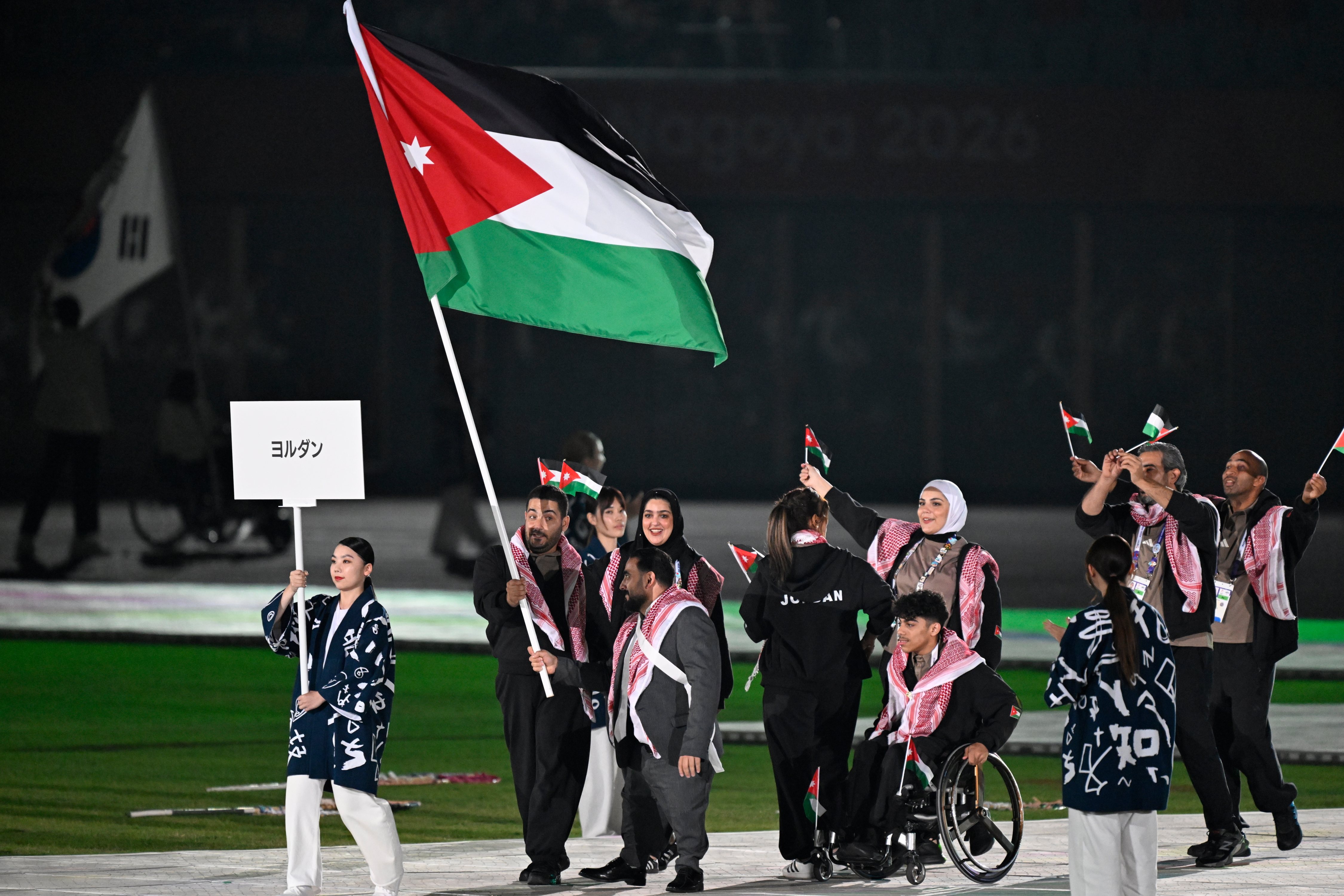 الاردن يرفع علم التحدي في دورة الالعاب الاسيوية البارالمبية في ناغويا