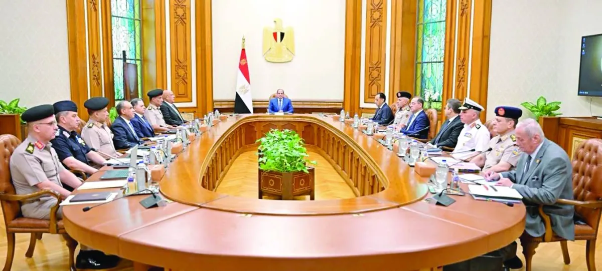 موقف مصري حازم لدعم امن السعودية واستقرار المنطقة