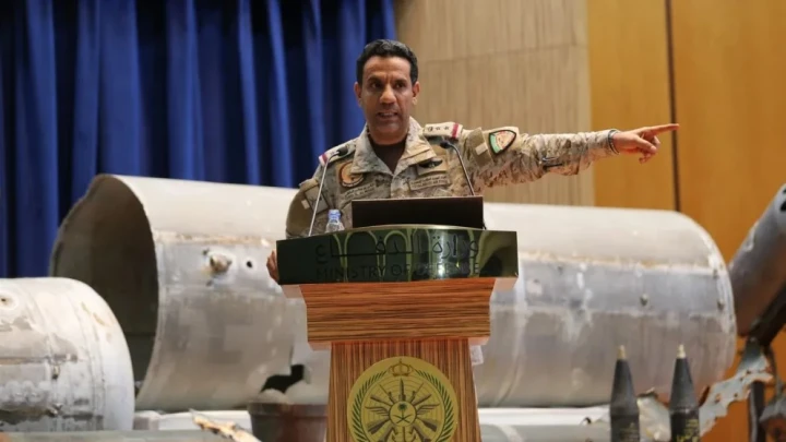 التحالف يدمر منصة اطلاق صواريخ حوثية استهدفت الرياض