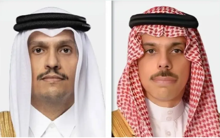 تعاون قطري سعودي مكثف لخفض التصعيد وضمان الاستقرار الاقليمي
