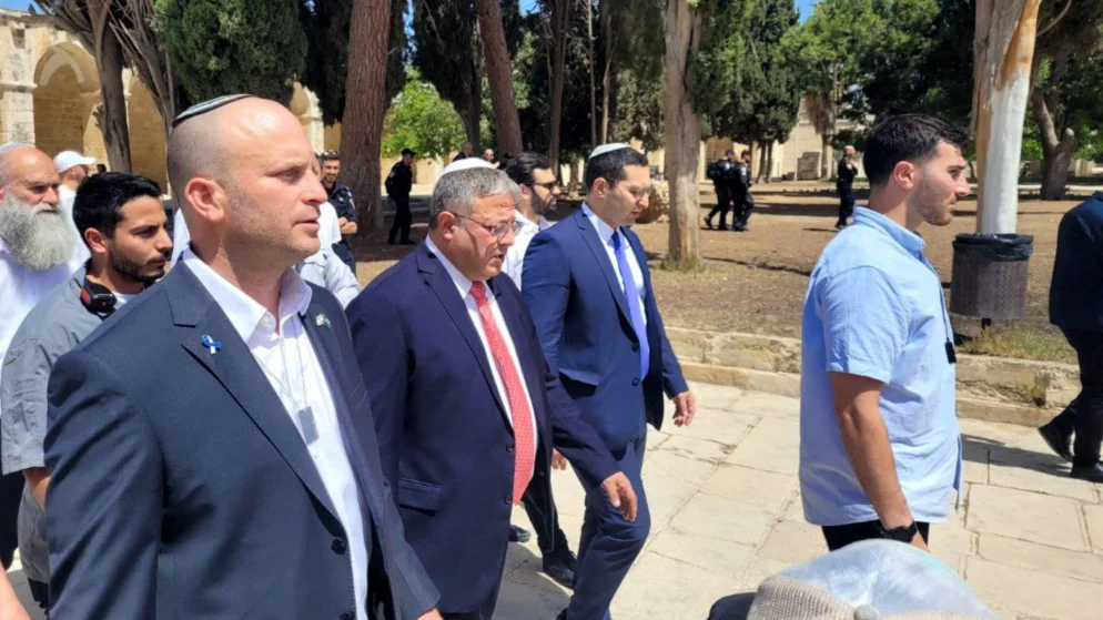 الاردن يدين اقتحام بن غفير للمسجد الاقصى ويحذر من تبعات الانتهاكات الاسرائيلية