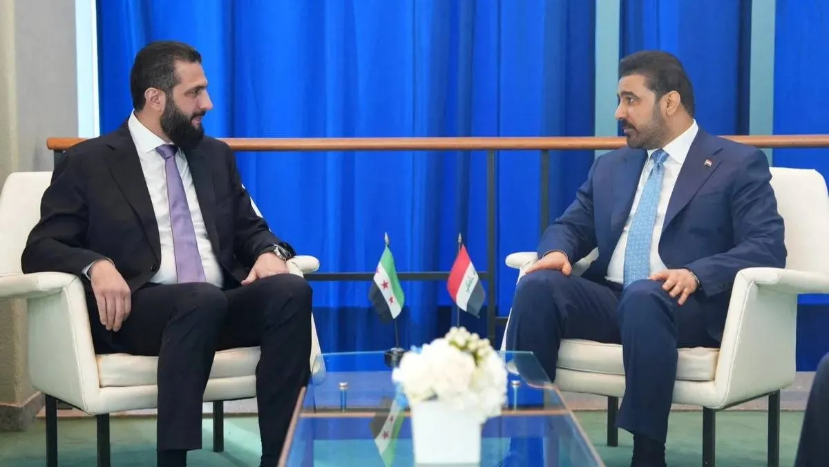 مباحثات رفيعة بين الشرع والزيدي في دمشق لتعزيز الشراكة الاستراتيجية