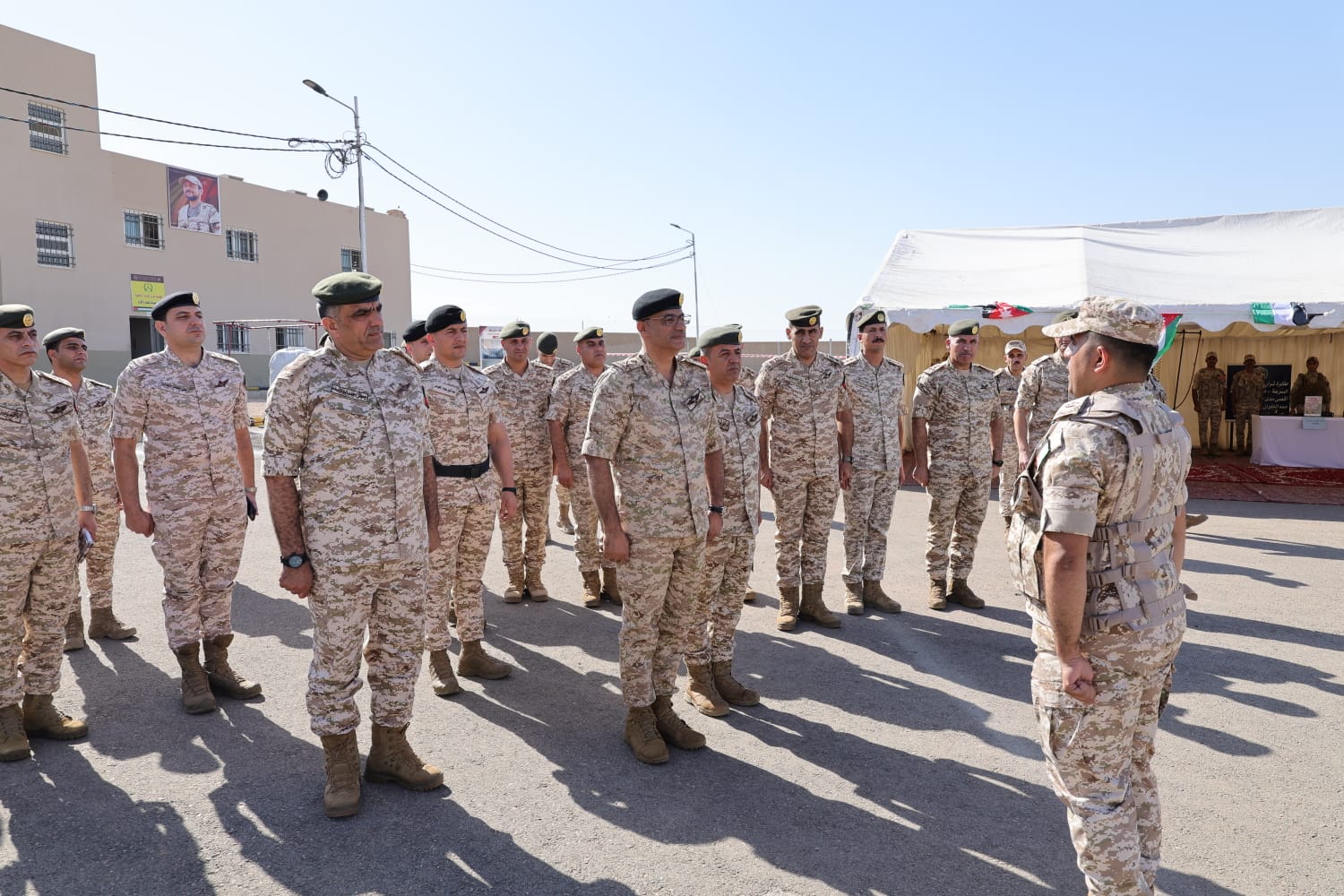 رئيس هيئة الاركان يتفقد جاهزية وحدات حرس الحدود في المنطقة العسكرية الجنوبية